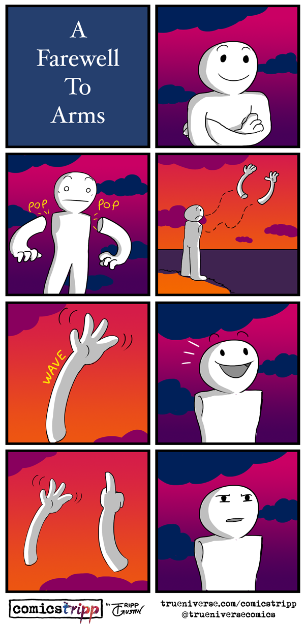 A Farewell To Arms comicstripp