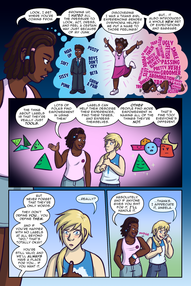 True Colors 3-57: Labels
